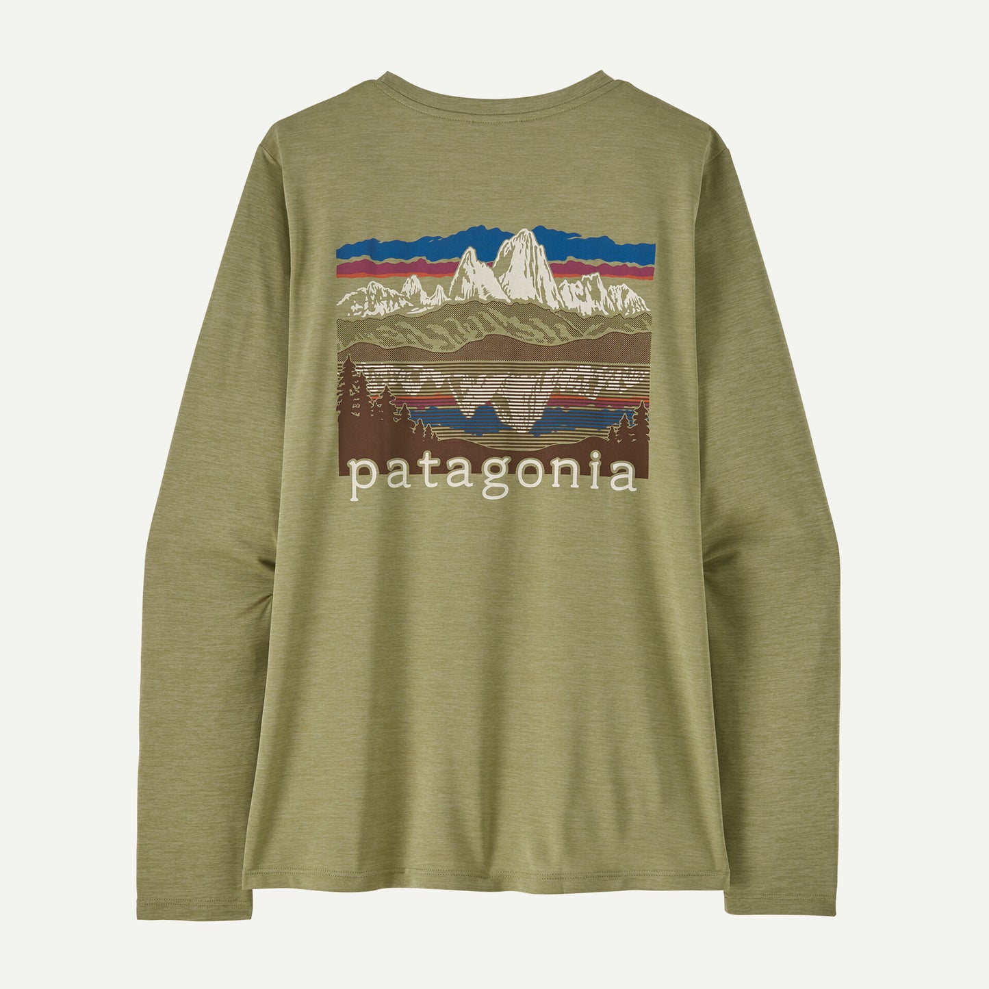 【2026秋冬】patagonia/パタゴニア （ウィメンズ） W's L/S Cap Cool Daily Shirt - Fitz Roy Foothills (45497)