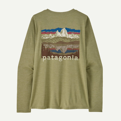 【2026秋冬】patagonia/パタゴニア （ウィメンズ） W's L/S Cap Cool Daily Shirt - Fitz Roy Foothills (45497)