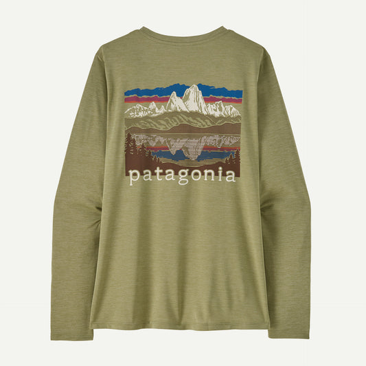 【2026秋冬】patagonia/パタゴニア （ウィメンズ） W's L/S Cap Cool Daily Shirt - Fitz Roy Foothills (45497)