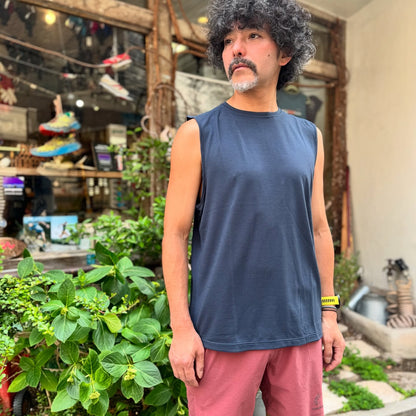 STATIC / スタティック （メンズ）ALL ELEVATION S/L SHIRTS M's オール エレベーション スリーブレス シャツ