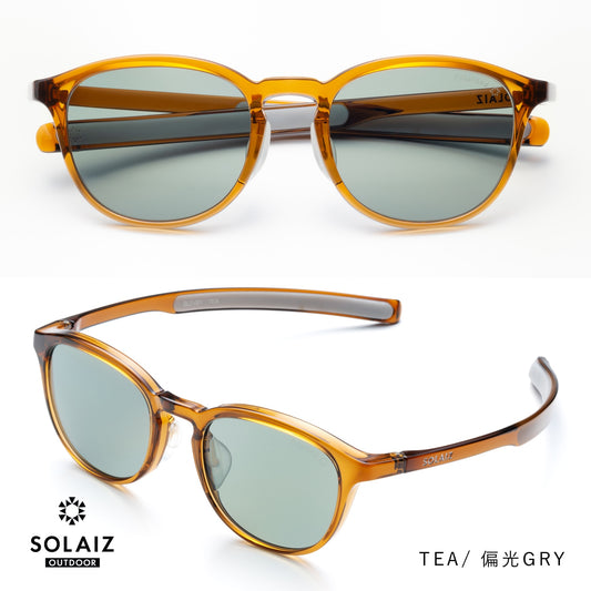 SOLAIZ / ソライズ   SLD-001 OUTDOOR  " TEA/ 偏光GRY "（大阪店のみ）