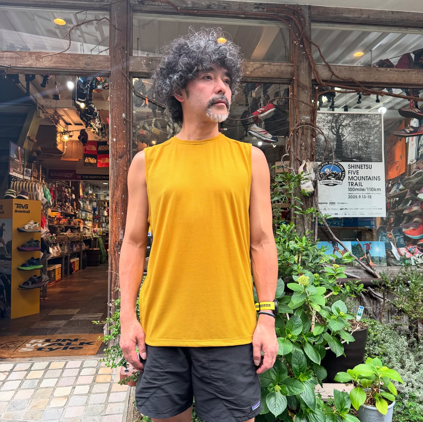 STATIC / スタティック （メンズ）ALL ELEVATION S/L SHIRTS M's オール エレベーション スリーブレス シャツ