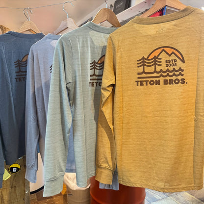 【2025秋冬】TETON BROS. / ティートン ブロス （ウィメンズ）WS TB Monoline L/S Tee