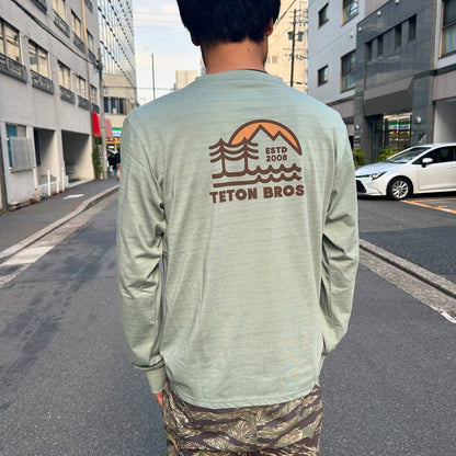【2025秋冬】TETON BROS. / ティートン ブロス （メンズ）TB Monoline L/S Tee