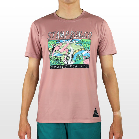 【2025.春夏】STAMP/スタンプ STAMP GRAPHIC RUN TEE (TRAIL FOR ALL)
