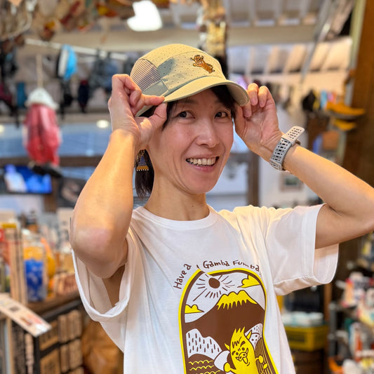 FEELCAP/フィールキャップ  TRAIL EXPLORE CAP (FEELCAP×ガンバフンバくんCAP)