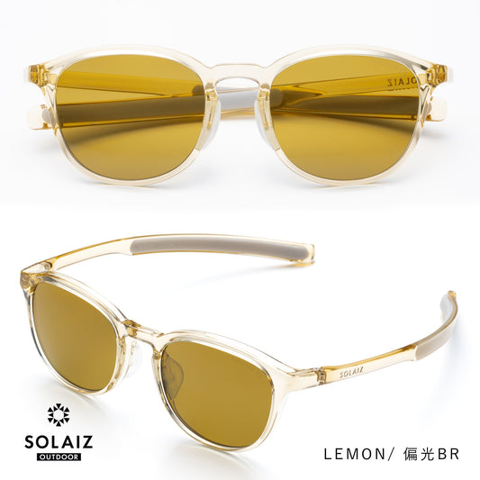 SOLAIZ / ソライズ  Outdoor use collection （ SLD-001 OUTDOOR / LEMON / 偏光BR）（大阪店のみ）