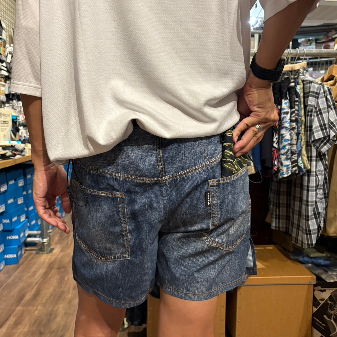 【2026NEW】MMA/マウンテン マーシャル アーツ　Denim Run Shorts Standard/デニムランショーツ（名古屋店のみ）