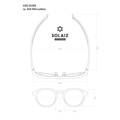 SOLAIZ / ソライズ  SLD-004 OUTDOOR ” HABANAⅡ 偏光GRY ”（大阪店のみ）