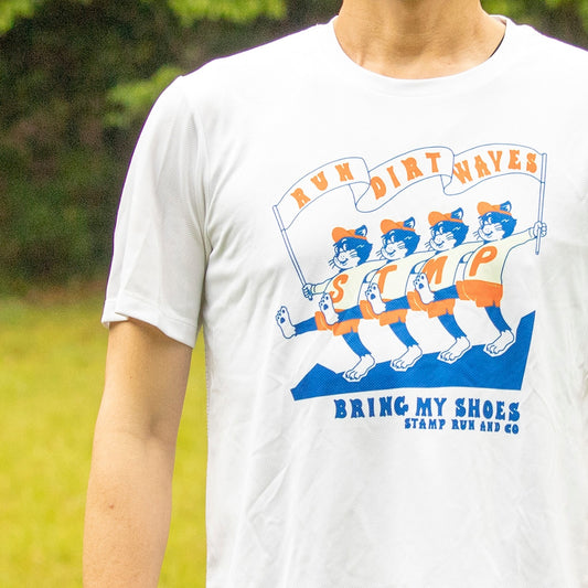 【2026春夏】STAMP/スタンプ  STAMP GRAPHIC RUN TEE (DIRT WAVES)（ユニセックス）