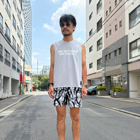 【2025夏モデル】MMA/マウンテンマーシャルアーツ Takumi Okada Camo Sleeve‐less（Gray）【名古屋店のみ】