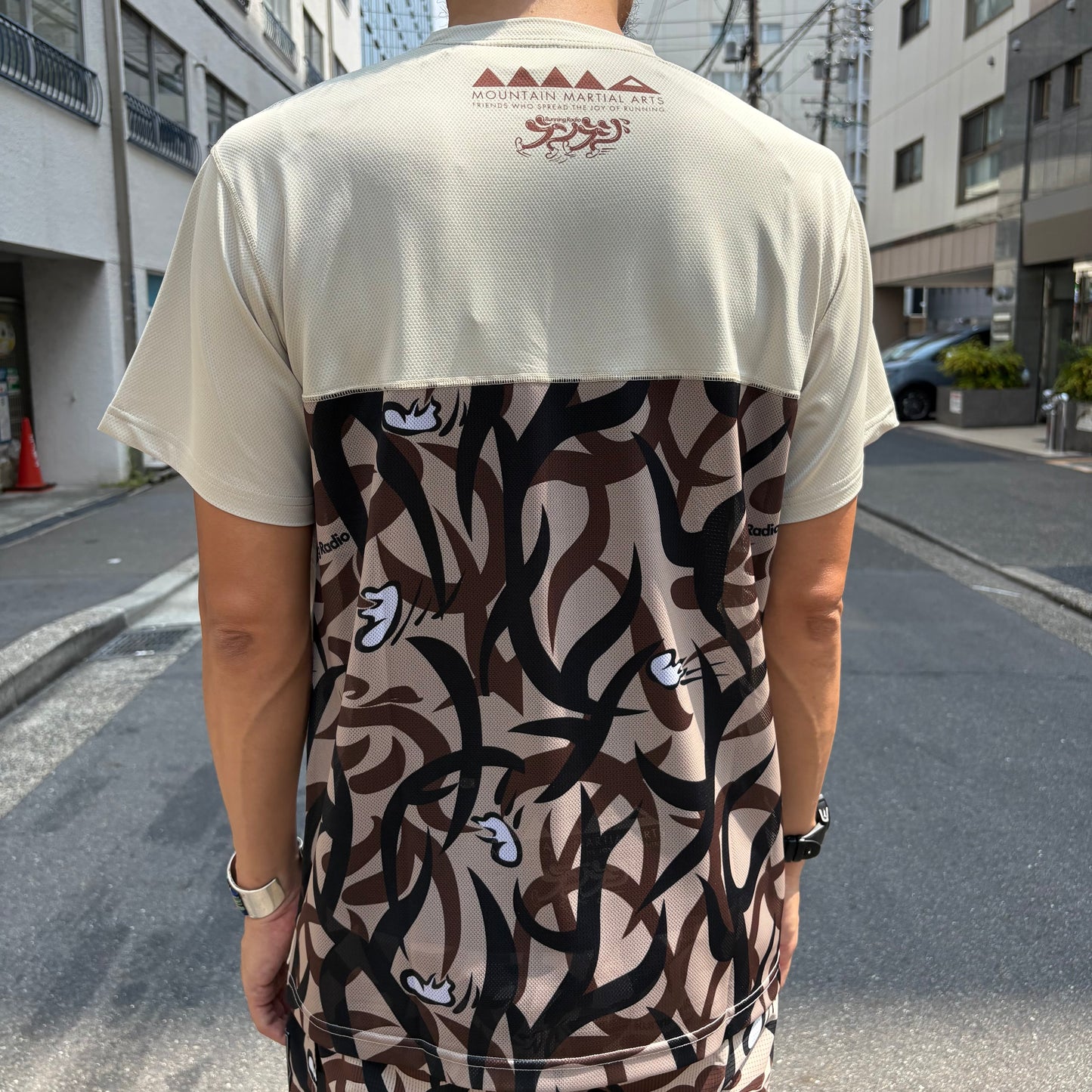 【2025夏モデル】MMA/マウンテンマーシャルアーツ Takumi Okada Camo Pocket Tee（Beige）【名古屋店のみ】