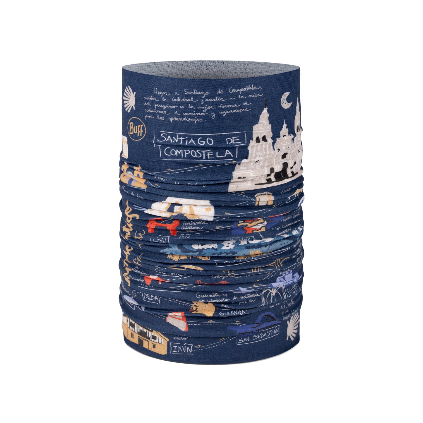 BUFF / バフ （603982）【CAMINO COLLECTION】COOLNET UV® CAMINO NORTE NAVY