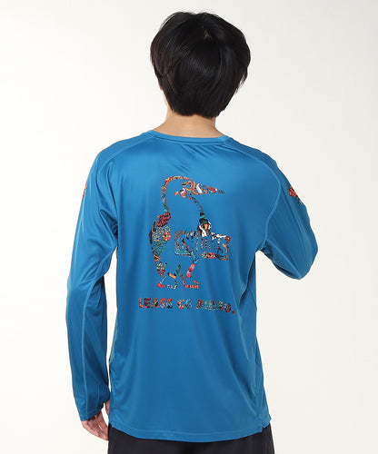 【2025秋冬】CHUMS / チャムス Running Go Ahead L/S T-Shirt（ユニセックス）