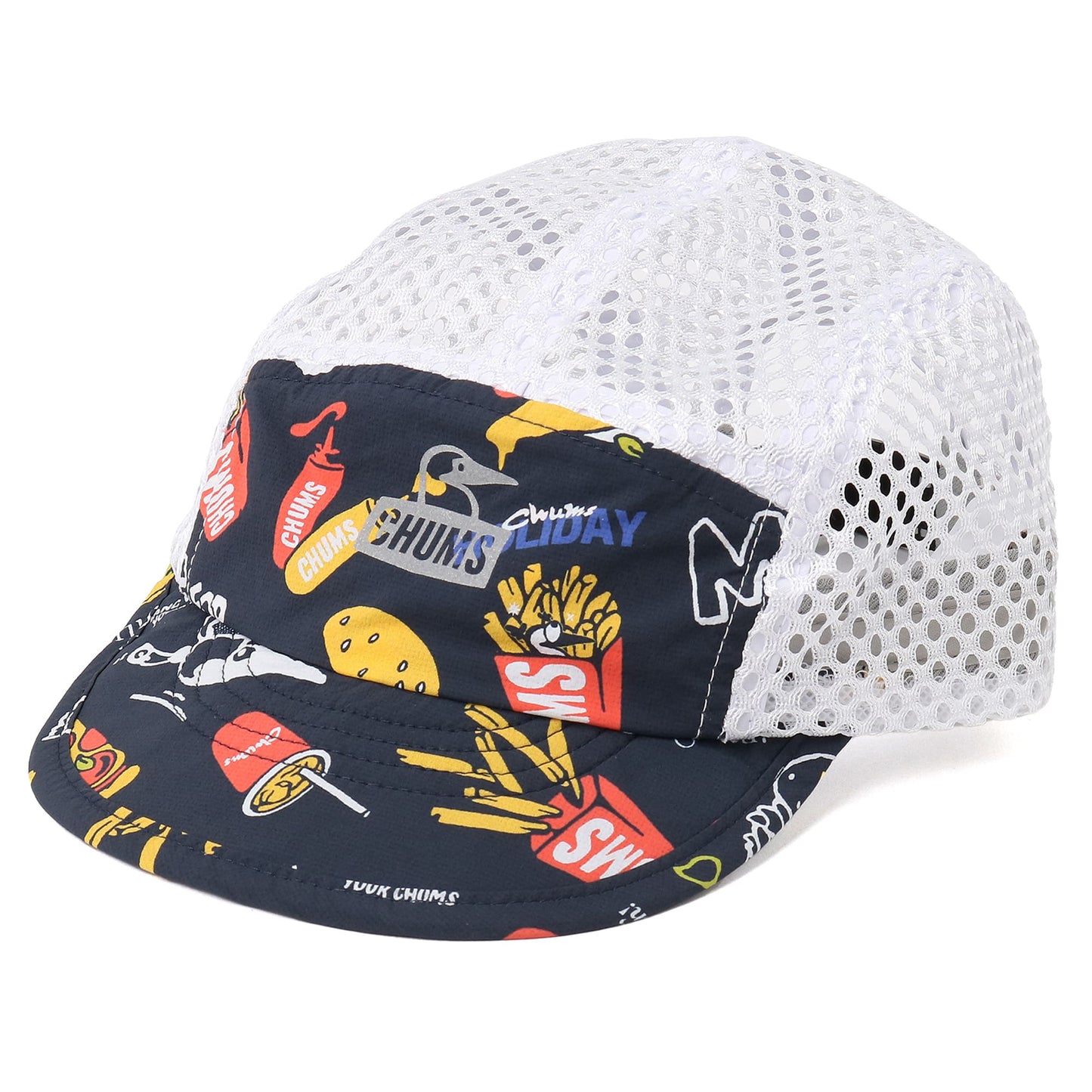 【2026春夏】CHUMS / チャムス（ユニセックス）ランニング メッシュ キャップ（大阪店のみ）
