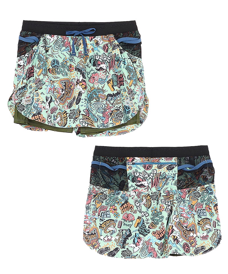【2025秋冬】CHUMS / チャムス CHUMS X みゃこ（ウィメンズ） Running Skirt ランニングスカート