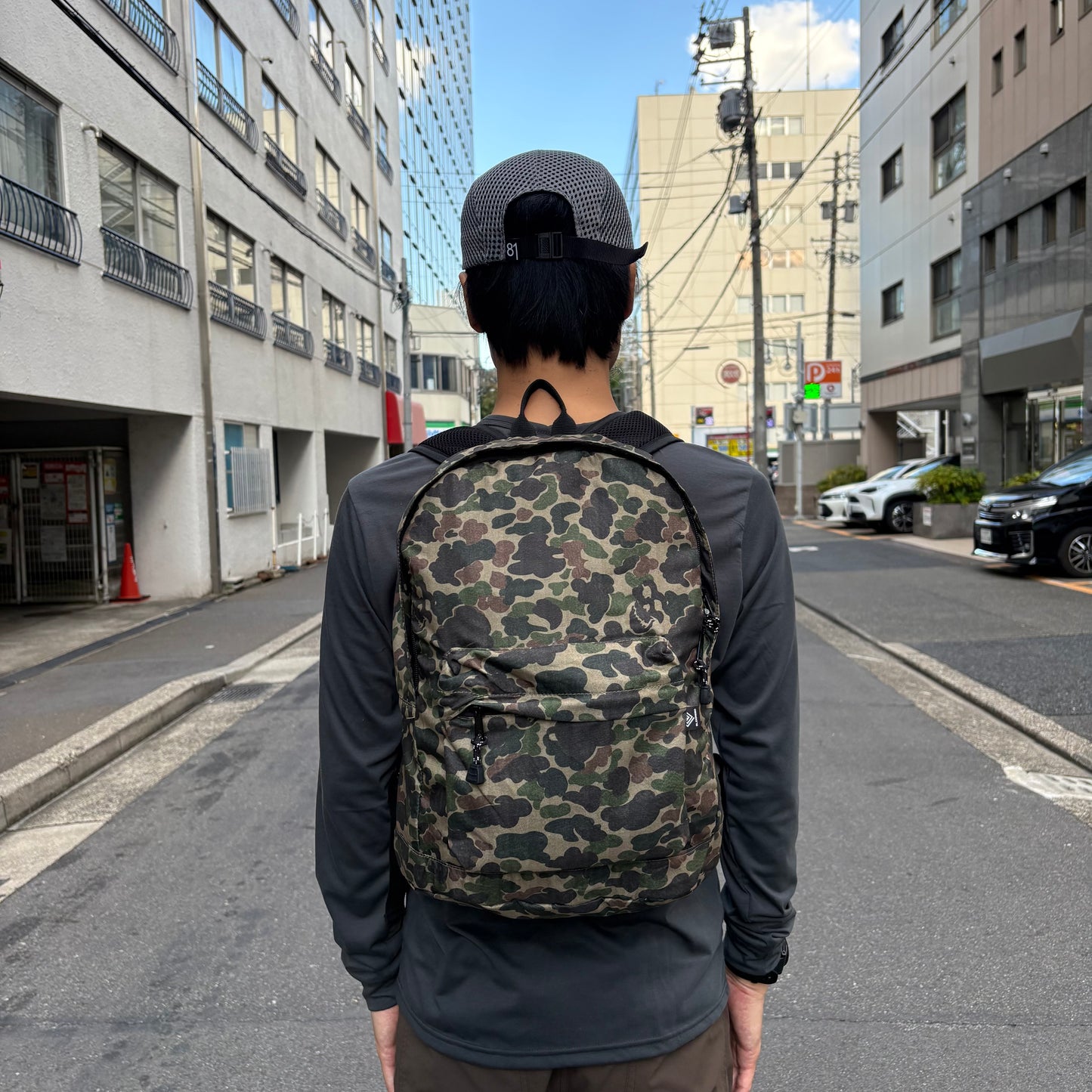 【2025秋冬】ELDORESO/エルドレッソ　Camouflage Commute Run Ruck/カモフラージュ コミュート リュック