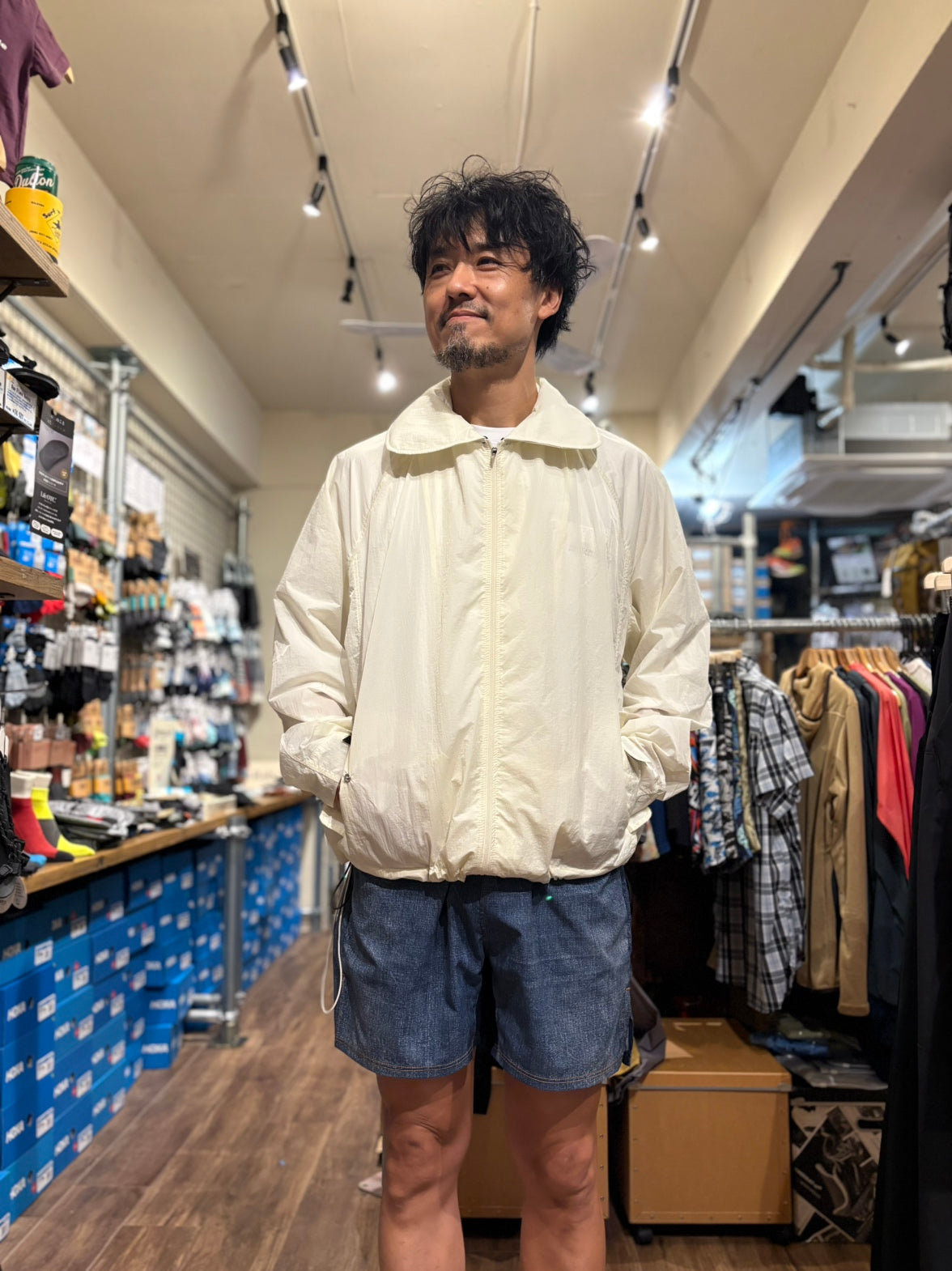 MMA/マウンテンマーシャルアーツ　Round Collar Wind Shell/ラウンドカラーウィンドシェル（名古屋店のみ）