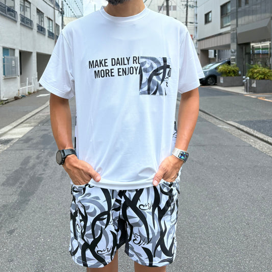 【2025夏モデル】MMA/マウンテンマーシャルアーツ Takumi Okada Camo 7pockets Shorts（Gray Camo）【名古屋店のみ】