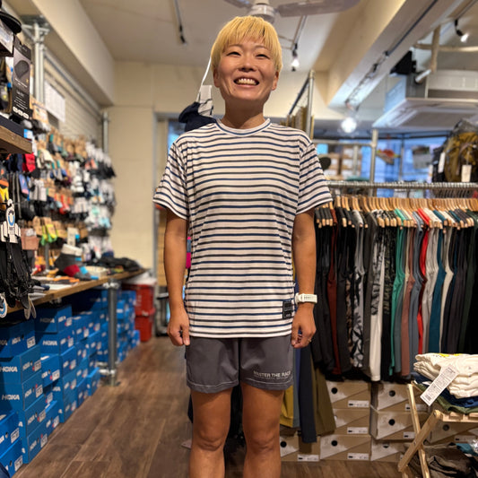 【2026春夏NEW】MMA/マウンテンマーシャルアーツ MMA POLARTEC🄬Border Tee/MMAポーラテック ボーダー ティー（名古屋店のみ）