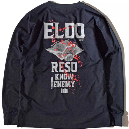 【2025秋冬】ELDORESO/エルドレッソ（ユニセックス）Splashes Long Tee/スプラッシュロングティ