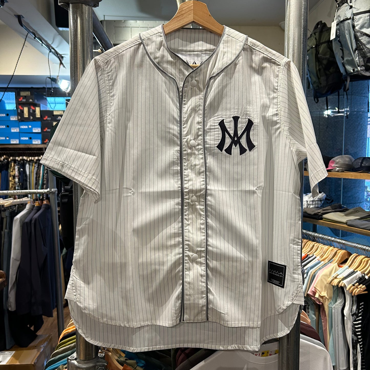 【2024秋冬モデル】MMA/マウンテンマーシャルアーツ MMA Primeflex Baseball Shirts 【名古屋店のみ】