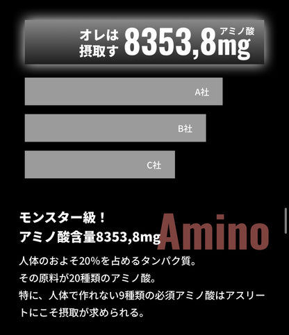 ダイトー水産 / オレは摂取す（アミノ酸系サプリ/ 3味）