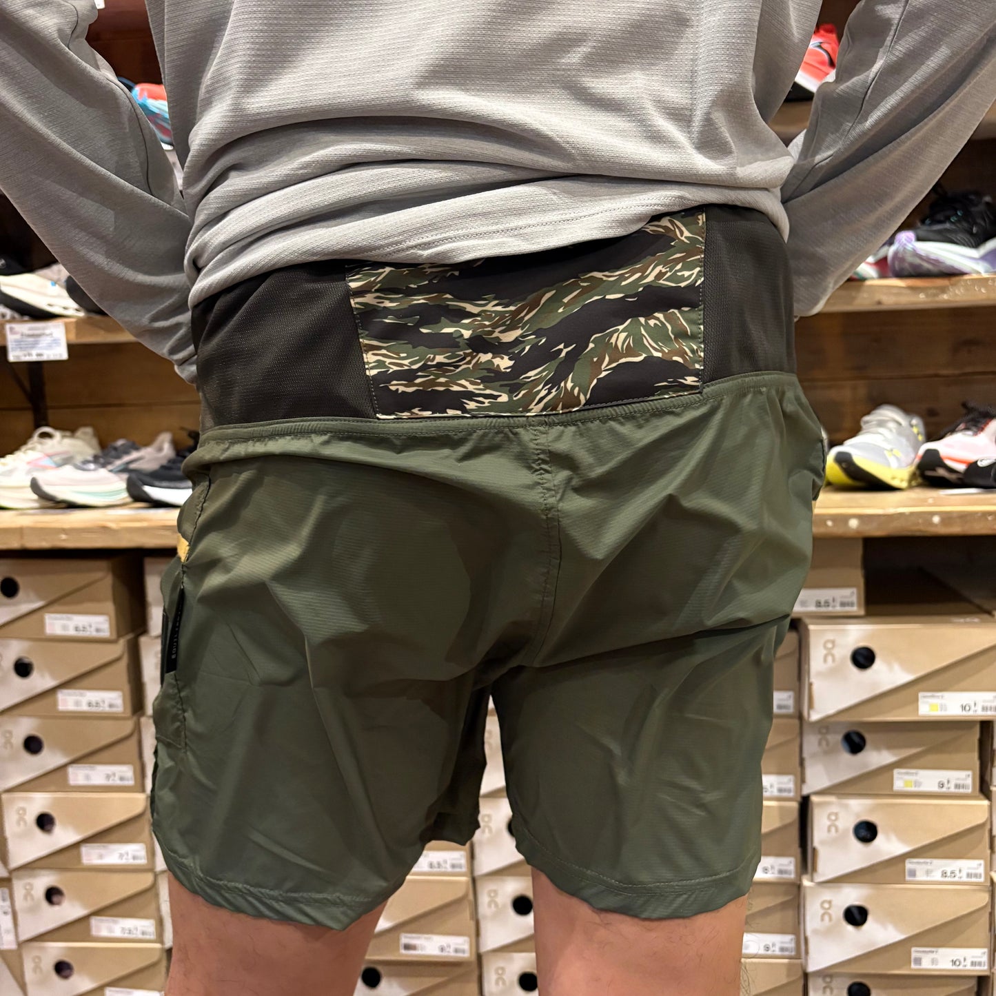 【2025冬】MMA/マウンテンマーシャルアーツ　BB PERTEX® 7-pockets Run Shorts”Liger”（名古屋店 Lサイズのみ）