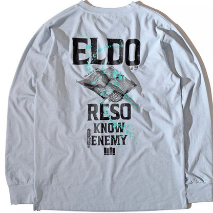 【2025秋冬】ELDORESO/エルドレッソ（ユニセックス）Splashes Long Tee/スプラッシュロングティ
