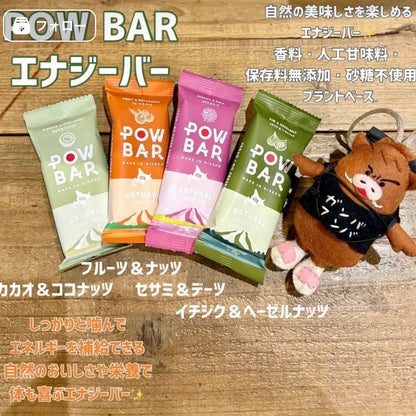 POW BAR/パウバー  ナチュラルエナジーバー（エネルギー補給）