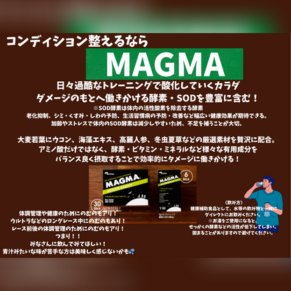 MAGMA/マグマ アスリートバーリィ6包入り【コンディション】