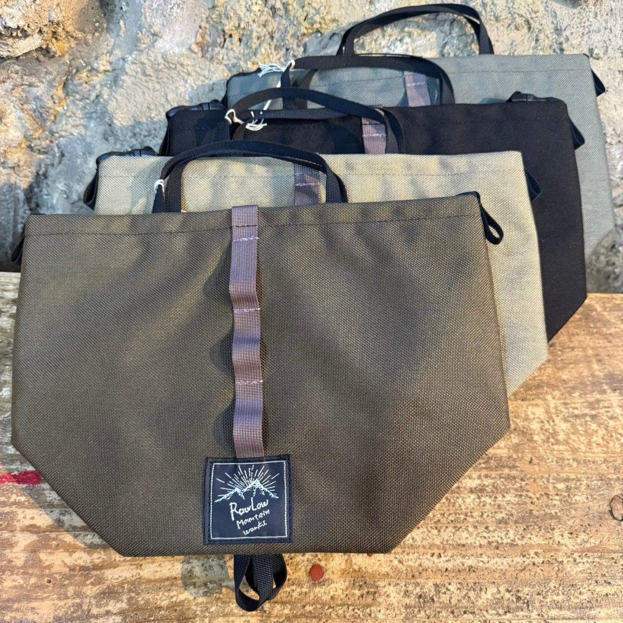 【2025秋冬】RawLow Mountain Works/ロウロウマウンテンワークス　TABITIBI Tote/タビチビトート