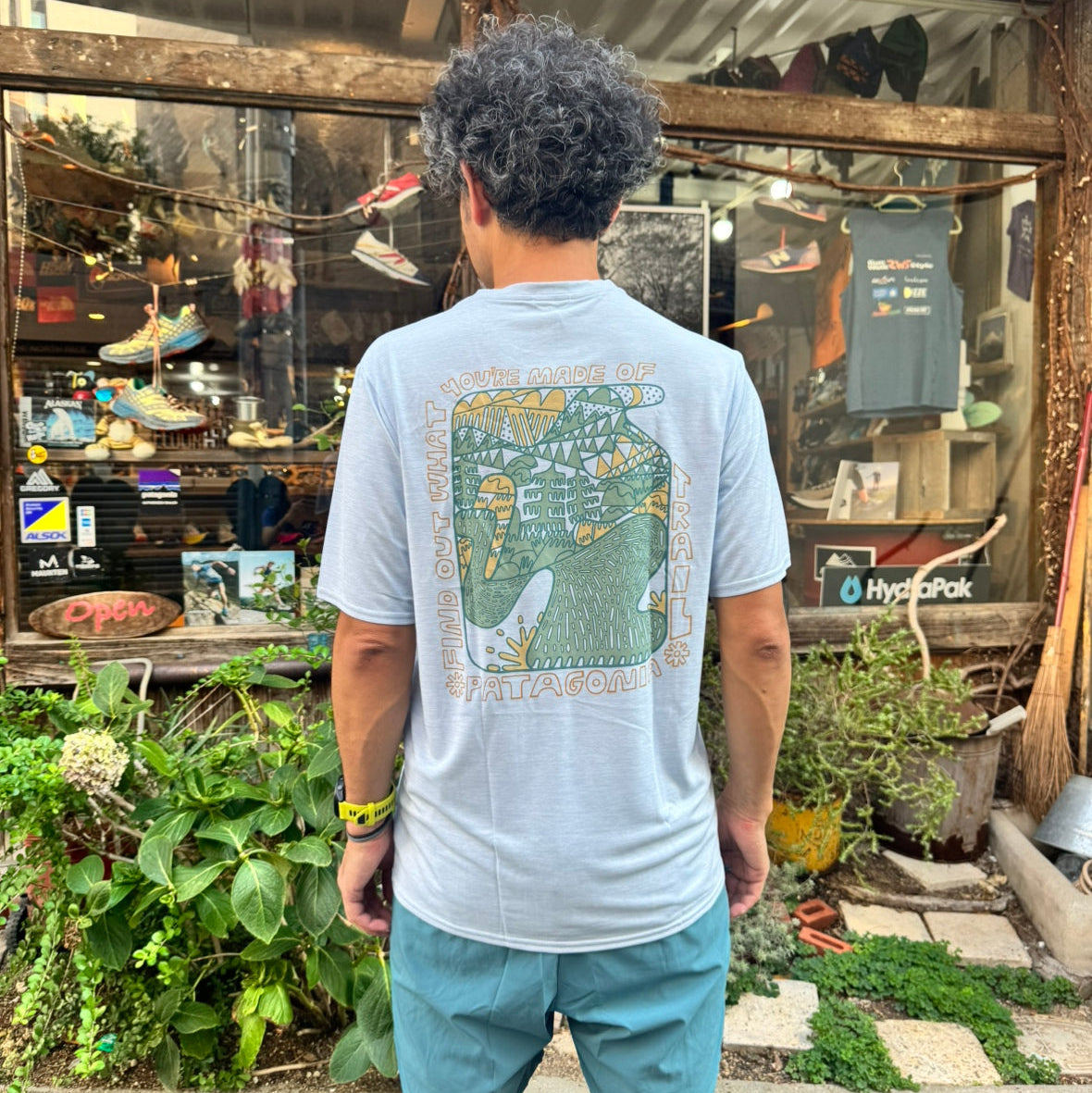 【定番】 patagonia/パタゴニア（メンズ） キャプリーン・クール・デイリー・グラフィック・シャツ（ランズ）45385