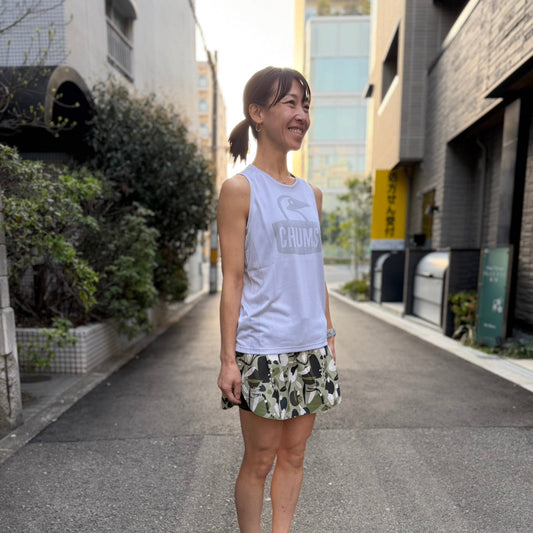 【2026春夏】CHUMS / チャムス みゃこ×チャムス ランニングスカート（大阪店のみ）