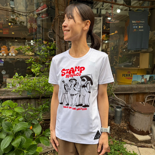 【2026春夏】STAMP/スタンプ GRAPHIC RUN TEE "WALK ON THE WILD SIDE"（ユニセックス）