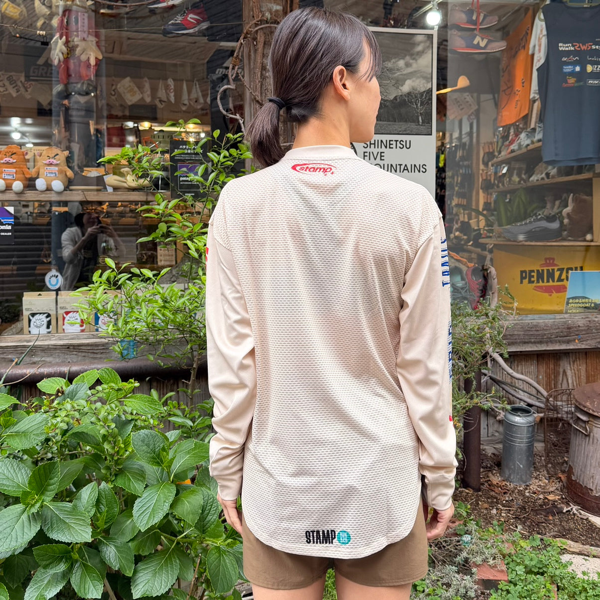 【2026春夏】STAMP/スタンプ  LONG SLEEVE TEE  "ESCAPE THE GRID ON THE TRAILS"（ユニセックス）
