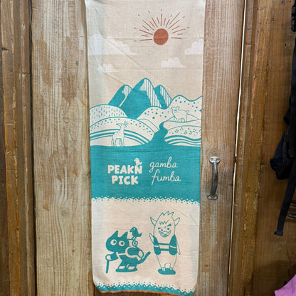 PEAKN PICK& GAMBA FUMBA手ぬぐい