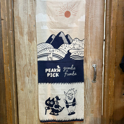PEAKN PICK& GAMBA FUMBA手ぬぐい