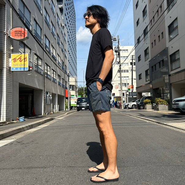 【2025春夏】MMA/マウンテンマーシャルアーツ MMA_Denim Racing Run Shorts V3（Crazy）【名古屋店のみ】