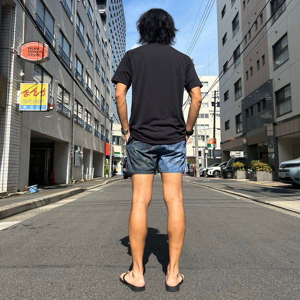 【2025春夏】MMA/マウンテンマーシャルアーツ MMA_Denim Racing Run Shorts V3（Crazy）【名古屋店のみ】