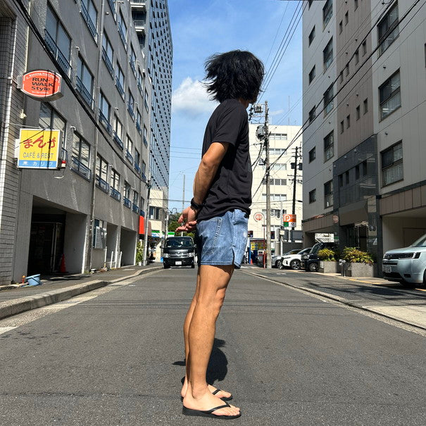 【2025春夏】MMA/マウンテンマーシャルアーツ MMA_Denim Racing Run Shorts V3（Crazy）【名古屋店のみ】