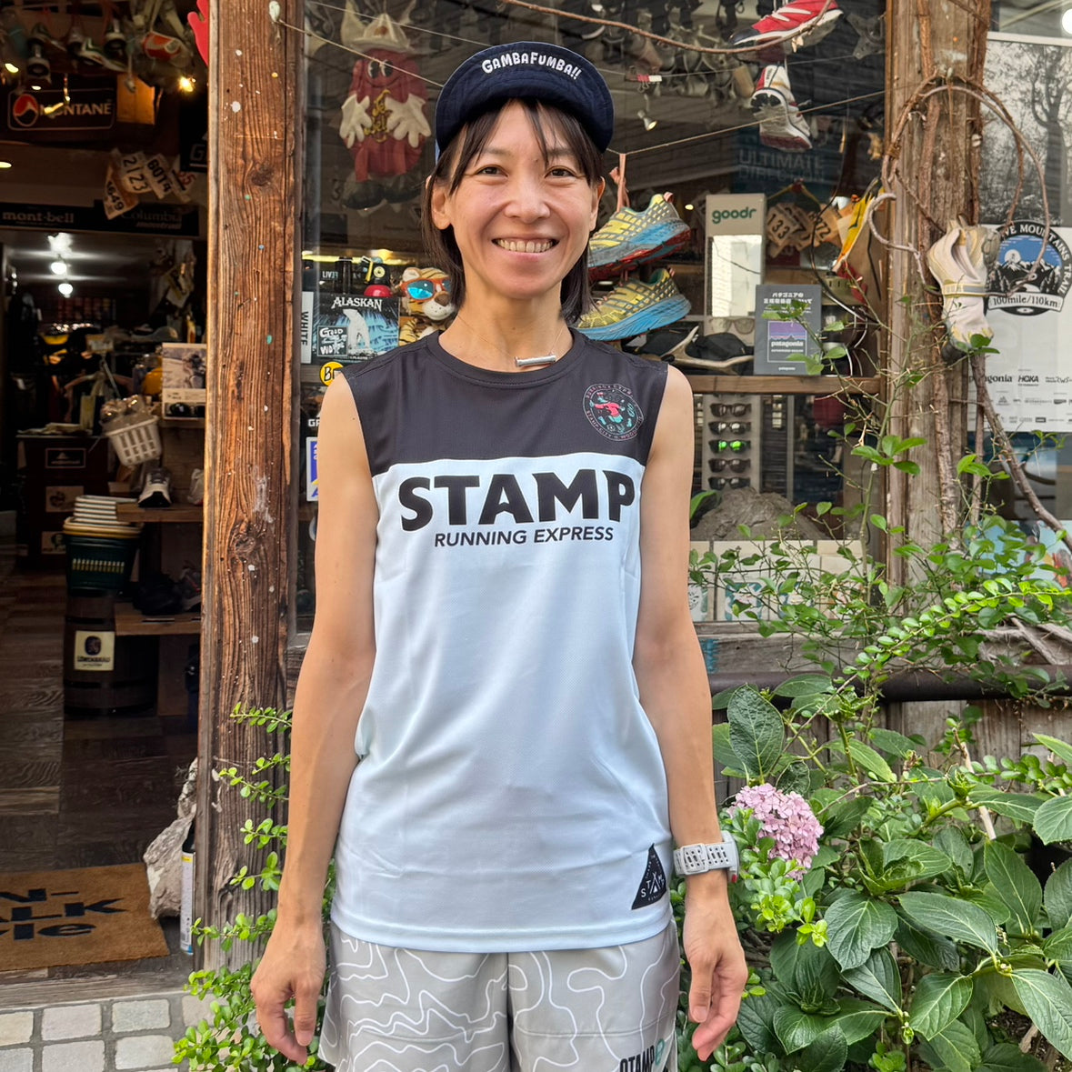【2025.春夏】STAMP/スタンプ STAMP GRAPHIC TANK "RUNNING EXPRESS" （ユニセックス）