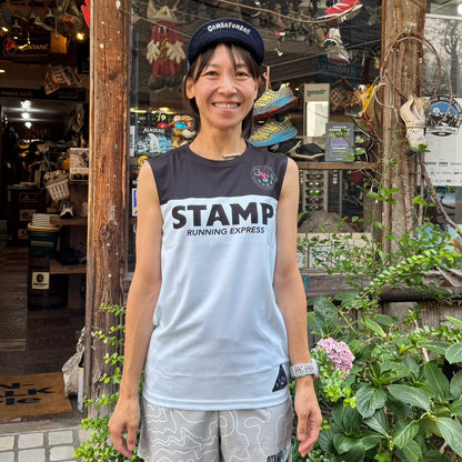 【2025.春夏】STAMP/スタンプ STAMP GRAPHIC TANK "RUNNING EXPRESS" （ユニセックス）