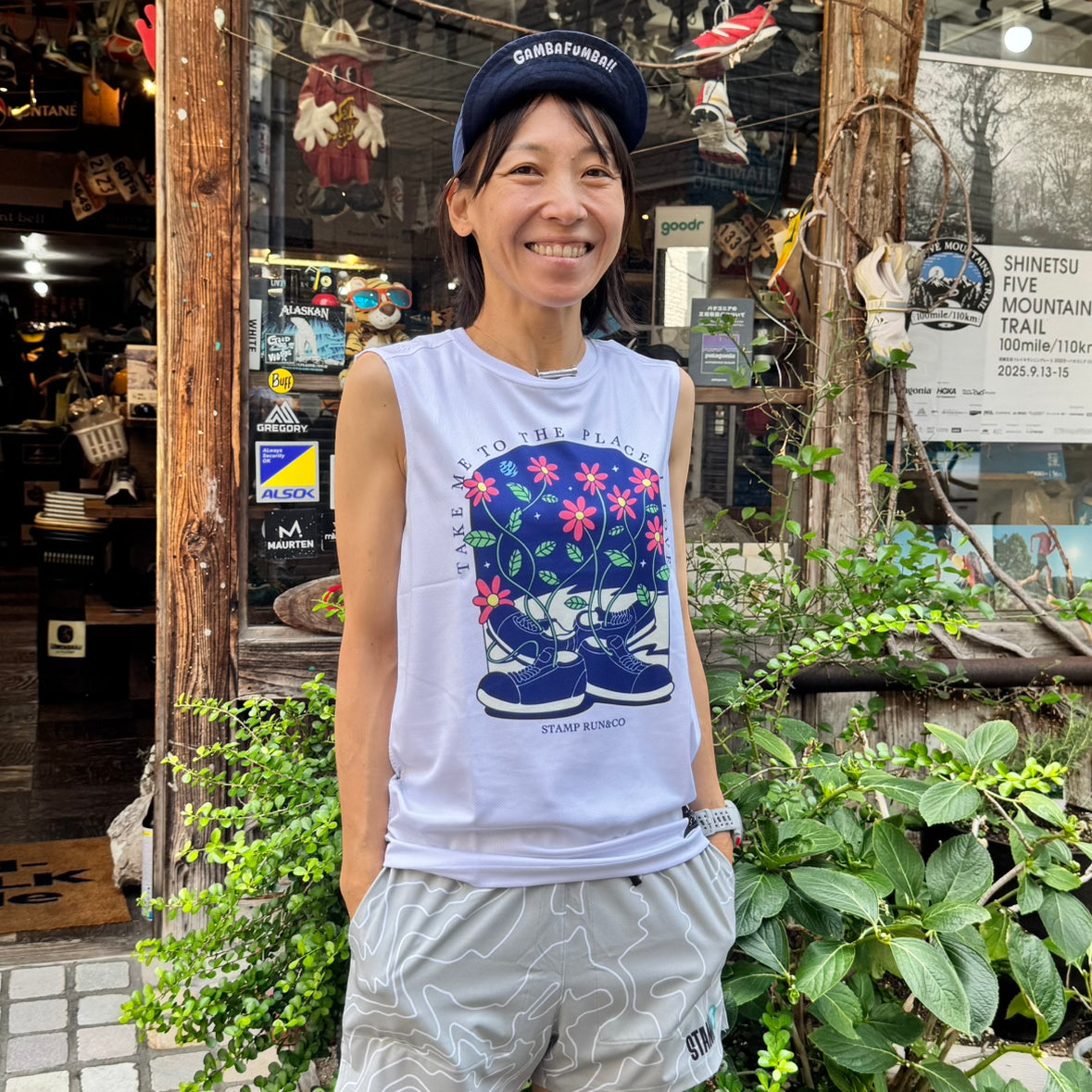 【2025.春夏】STAMP/スタンプ STAMP GRAPHIC TANK "TAKE ME TO THE PLACE"（ユニセックス）