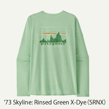 【2025春夏】_patagonia/パタゴニア （メンズ） ロングスリーブ・キャプリーン・クール・デイリー・グラフィック・シャツ 45190