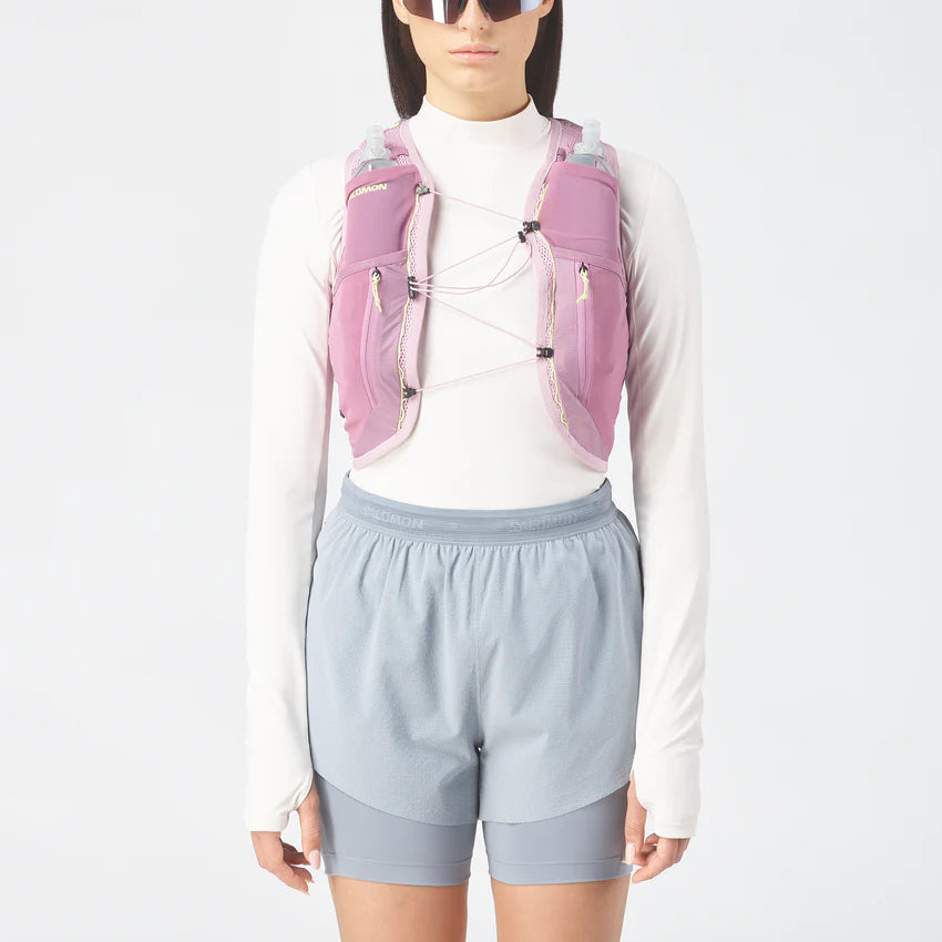 SALOMON/サロモン ACTIVE SKIN 12 Women's SET/アクティブ スキン12（ウィメンズ/フラスク付）