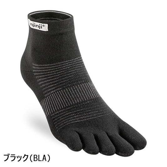 injinji /インジンジ （ユニセックス）ランライトウェイトミニクルー