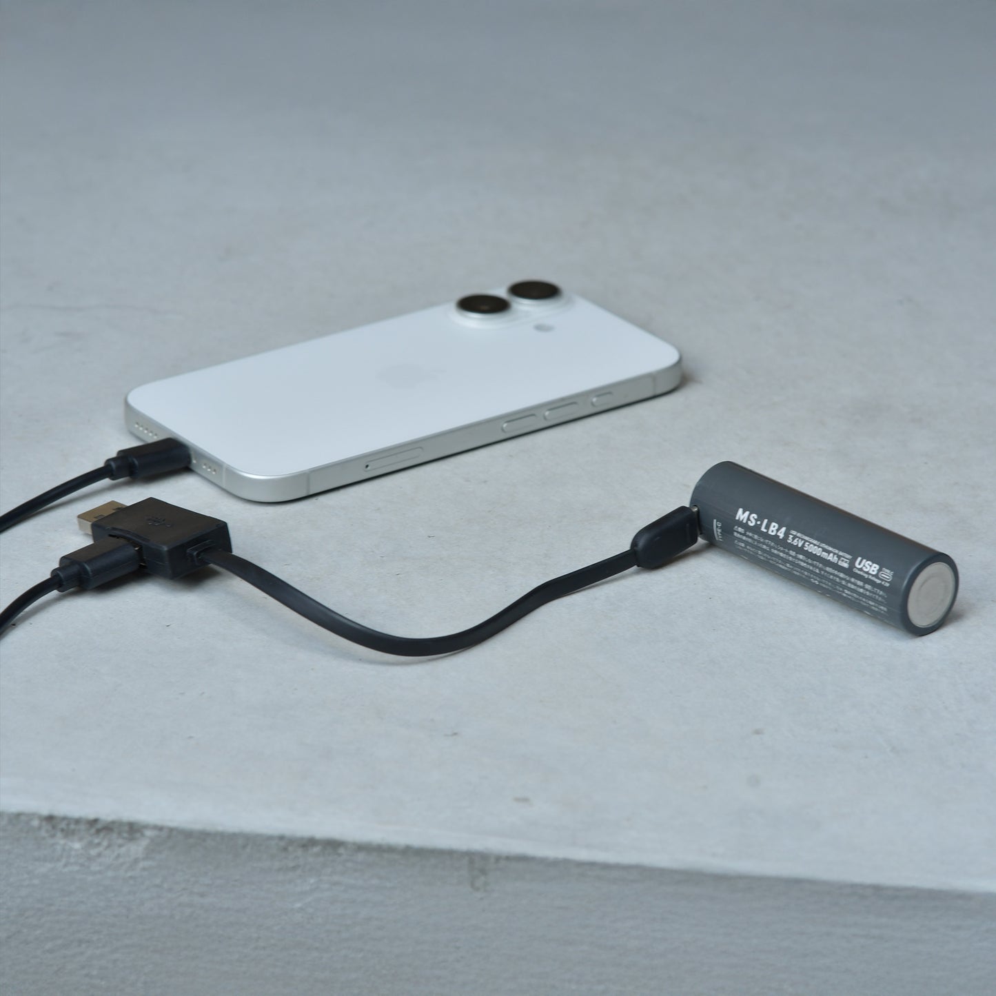 【2026.8/29発売】milestone/マイルストーン MS-LB4 “Smart Mobile Battery PRO”（ヘッドランプ  バッテリー）