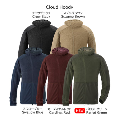 【2026秋 新色】milestone/マイルストーン Cloud Hoody/クラウドフーディ（ユニセックス）