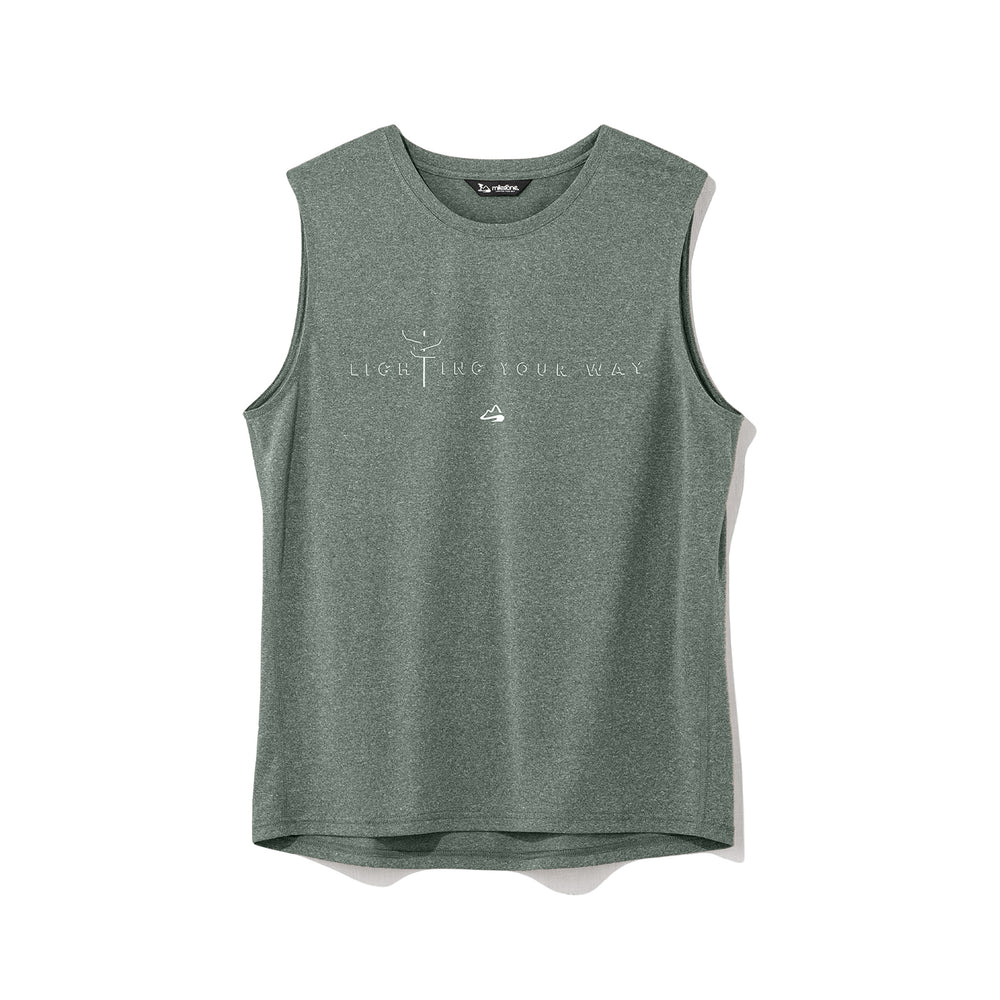 【2025.02 新色】milestone/マイルストーン Doo Bop sleeveless T-Shirt  ドゥーバップ スリーブレス ティシャツ （ユニセックス）MST-015